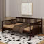 Full Size Daybed With Support Legs-1839107587