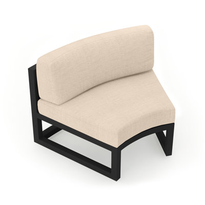 Avion Curve Seat - Black