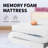 3'' Gel Memory Foam Matress Topper with Removable Cover-73462152