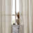  Draycott Semi Sheer Back Tab Curtain Panel Pair-260973346-260973345