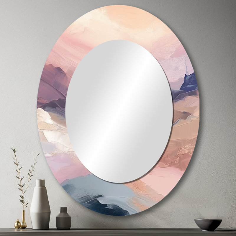 Miroir mural pastel pastel, 43 po x 33 po