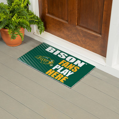 North Dakota State University Fan PVC Mat, 28"x16"