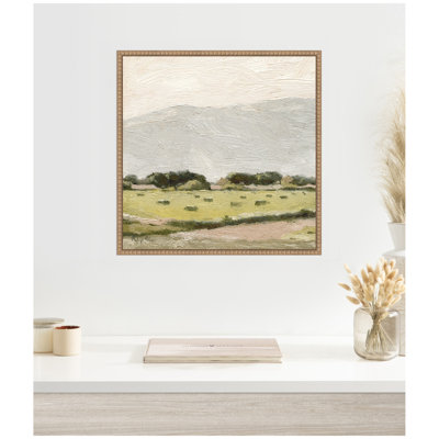 «Petit Views No 11» par Mackenzie Nelson, reproduction d'art sur toile encadrée