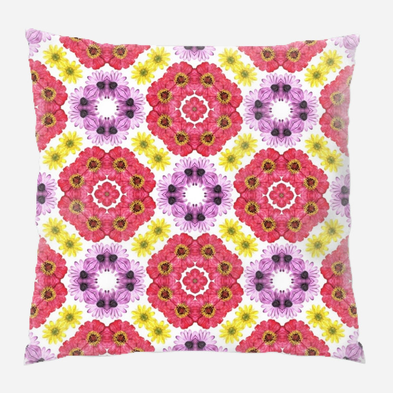 Coussin décoratif fleur, Intérieur