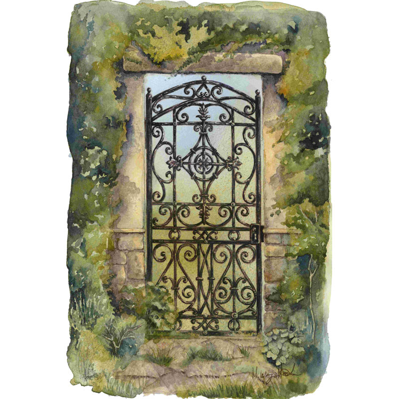 Barrière de fer III, H 48 po x l 32 po