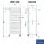 Porte-draps / paniers à pain à 20 niveaux AmGood