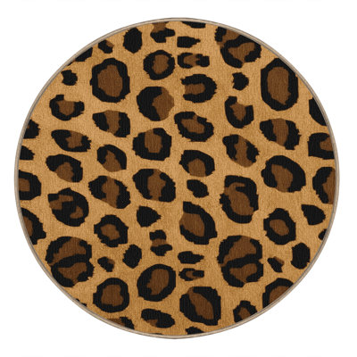 Tapis lavable pour grands chats guépard