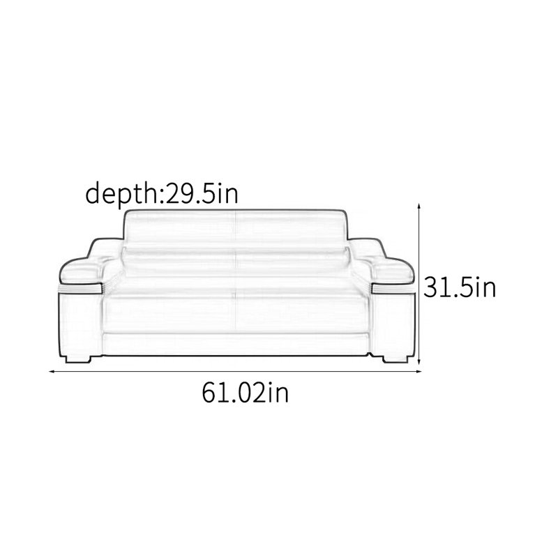 Stylish and comfortable sofa