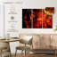 «Red Buddha», reproduction sur toile-1970813958