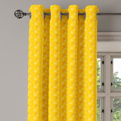 Sateen Blackout Curtains / Drapes Single Panel
