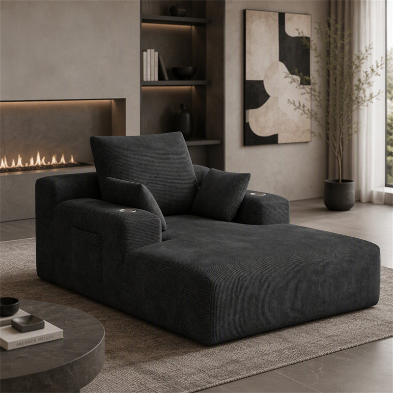 Canapé 71,65 po Corduroy