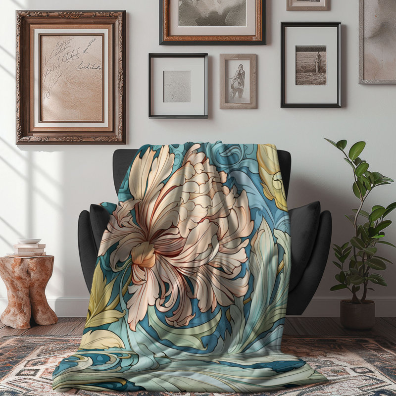 Nouveau Thèmes - Couverture sherpa de qualité supérieure 1 pièce, Lit simple
