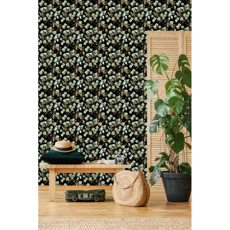Panneau de papier peint adhésif L 18,75 pi x l 25 po