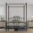 Canopy Metal Bed Frame-1285638308-1285638309