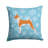Winter Snowflakes Indoor/Outdoor Throw Pillow-32011333