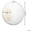 Kamiska Wood Flat Wall Mirror