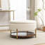 Charyn Upholstered Round Storage Ottoman-119044845