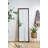 23" X 72" Full Length Mirror With Metal Beaded Frame, Rectangular Oversized Mirror For Living Room Bedroom