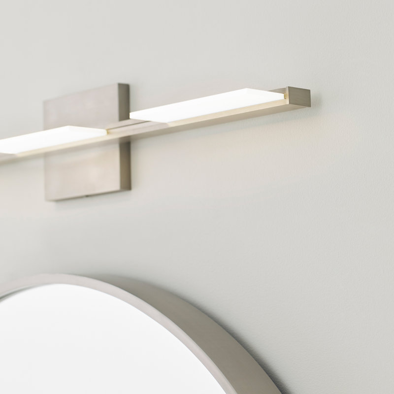 Tris 3 - Light LED Vanity Light, Satin Nikel
