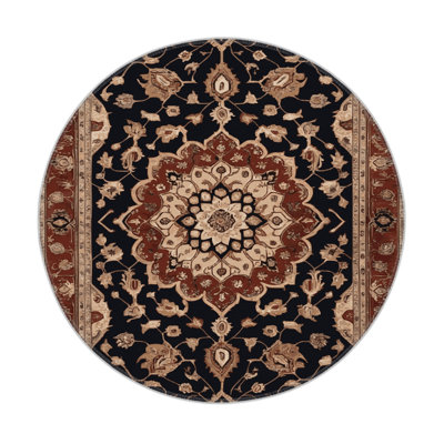 Tapis d'intérieur et d'extérieur persan beige