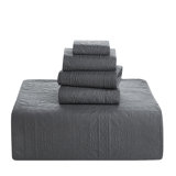 Grid Weave Premium Microfiber Reversible Quilt Set