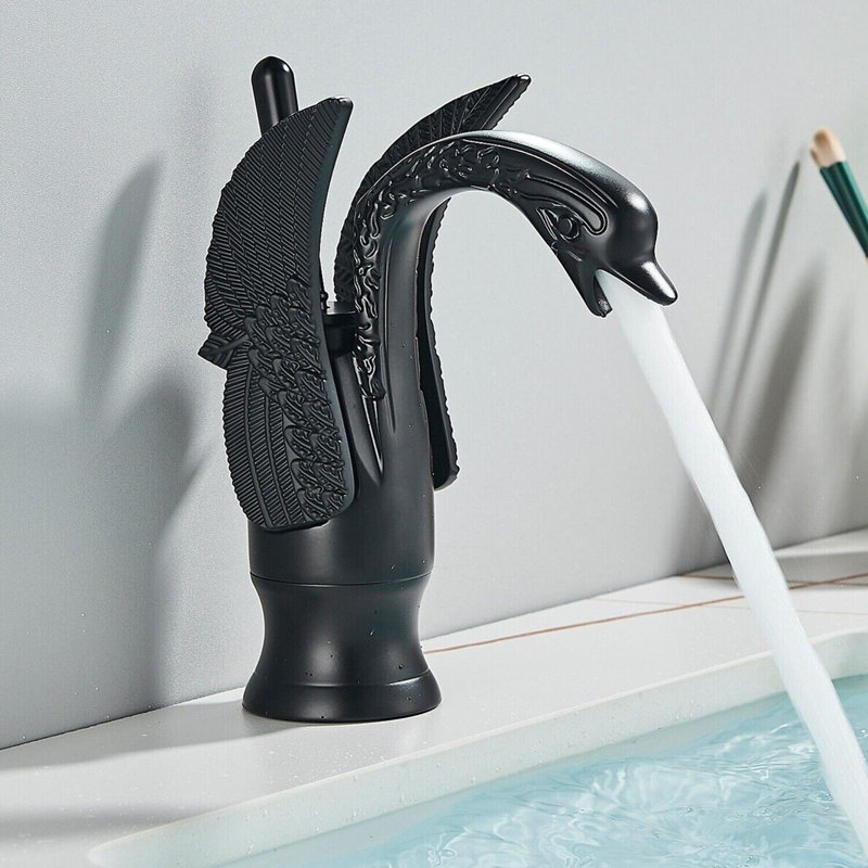 Enos Mono Basin Mixer, Matte Black