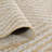 Haajrah Contemporary Geometric High-Low Performance Indoor/Outdoor Area Rug-1710967347