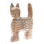 The Cat Wood Sculpture