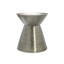 Table d'appoint tambour 22 po - table d'appoint / table de chevet moderne en sablier pour le salon et la chambre à coucher, conception peu encombrante, assemblage facile-1088417215
