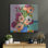 Art mural en métal Winston Porter «Forever Funky Florals» par St Hilaire Elizabeth