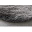 Tapis noir à poils longs Furry