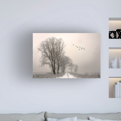«Winter Light 1» par Lou Urlings - reproduction de photo sur toile tendue