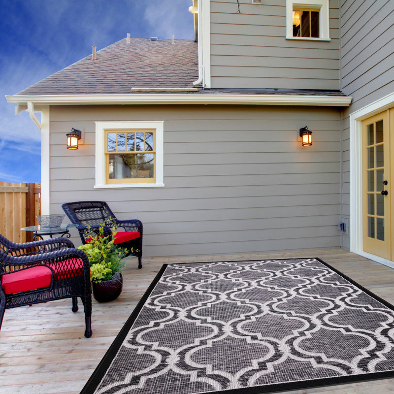 Tapis gris Vinton, Rectangle 5 pi 3 po x 7 pi 6 po