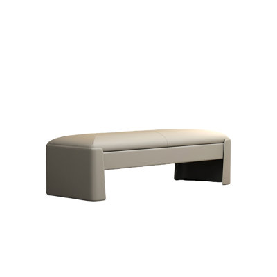 Courtneyann Leather Ottoman