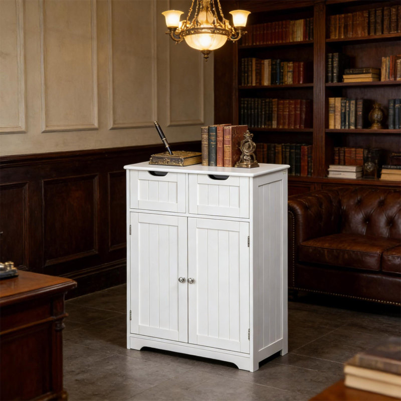 Armoire de plancher surélevée, armoire de rangement moderne