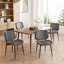 Élégantes chaises de salle à manger en similicuir: chaises d'appoint élégantes pour les salles à manger, les cuisines et les espaces de vie-109423021-109423025