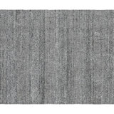 High-Quality Hand-Knotted Silver And Black Area Rug