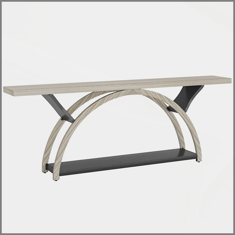 2-Tier Side Table,Entryway Table,Console Table