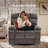 Oversized Massage Recliner Chair with Heat, Extra-Wide Seat, 350 lb Capacity-1351134224