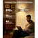 Motion Sensor Wall Lights with Remote Control 3 Colours Wireless Wall Lamp LED Indoor Up Down Wall Sconces 5000mAh Rechargeable Battery Powered Wall Lamps Brightness Adjustable, 1 Pack