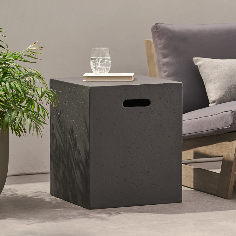 Porte-réservoir Mgo, H 20,32 po x l 16,32 po x P 16,32 po, Gris foncé