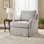 Fauteuil d'appoint pétale texturé blanc crème entièrement assemblé en 3D
