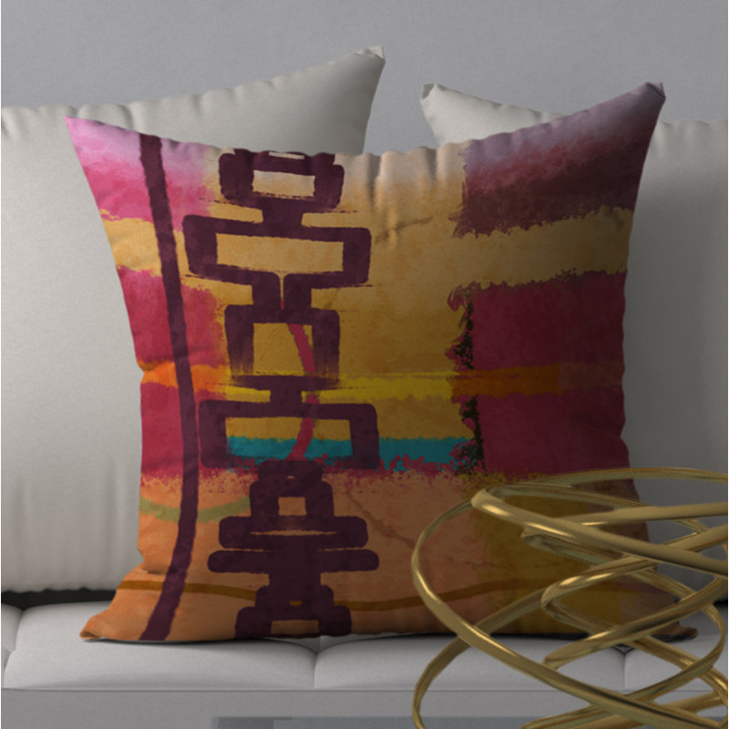  Housse et insert de coussin carré invitant et polyvalent, 24 po x 24 po