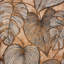 Julie Feels Home Collection Glitter/Shimmer Large Monstera Leaf Wallpaper Roll-873017079