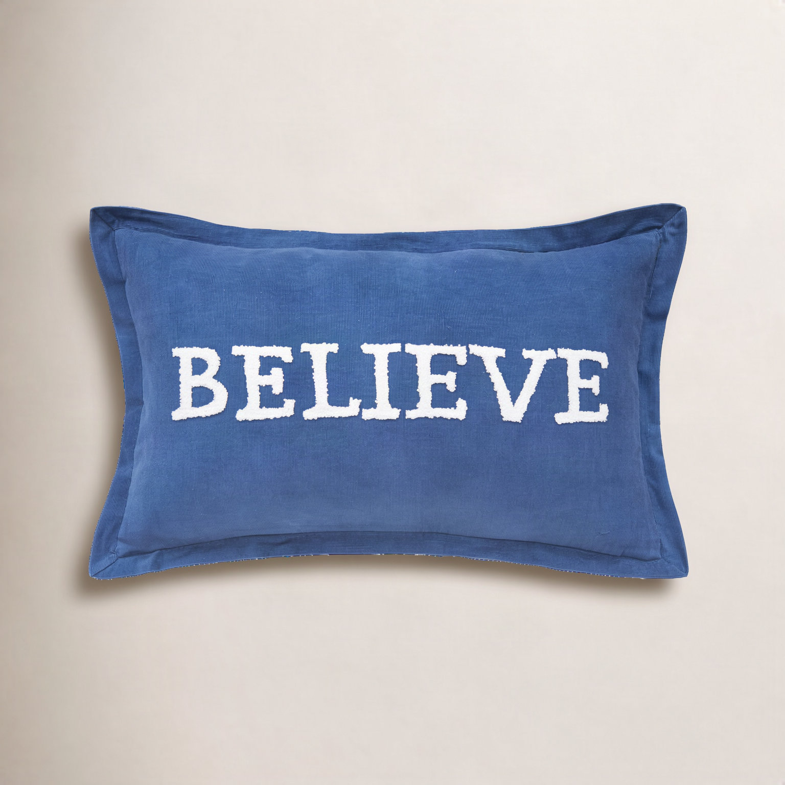22" x 22" Pillow Cover & Insert, Believe