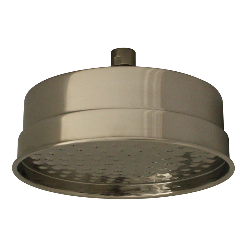 Showerhaus Rain Adjustable Shower Head 2.5 GPM GPM, Brushed Nickel