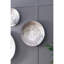 Décoration murale surdimensionnée à 3 disques texturés argentés pour salon, chambre à coucher, vestibule, bureau, 3 décorations en acier inoxydable, confortable