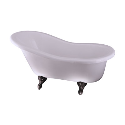 67'' x 29.5'' Soaking Acrylic Bathtub