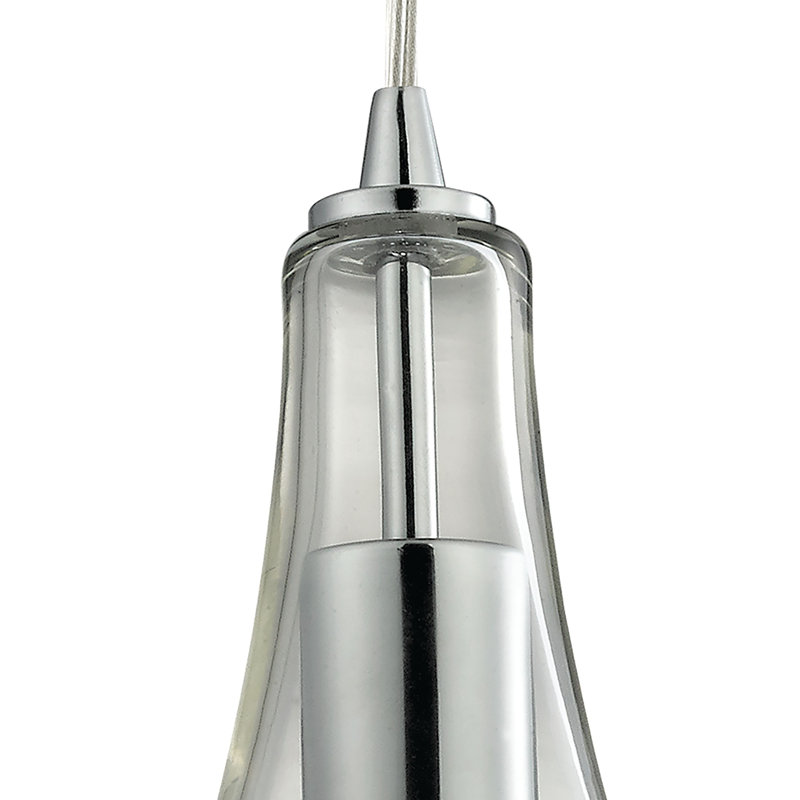 Orbital 10'' Wide 1-Light Pendant - Polished Chrome