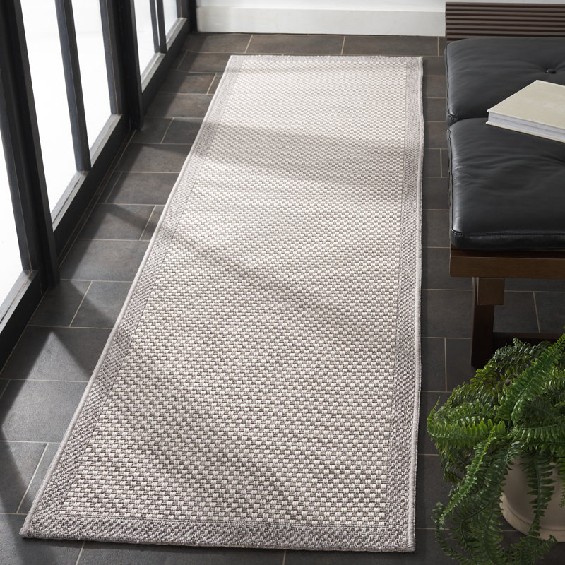 Tapis d'intérieur / extérieur Haris Sisal, Tapis de couloir 2 pi 2 po x 8 pi